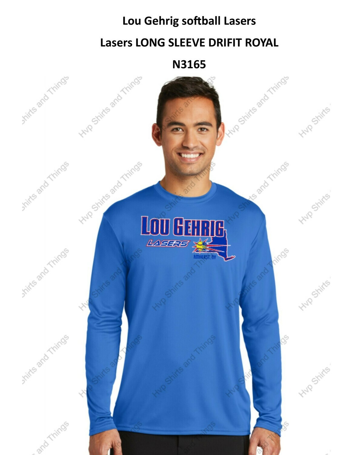 LOU GEHRIG LONG SLEEVE drifit N3165