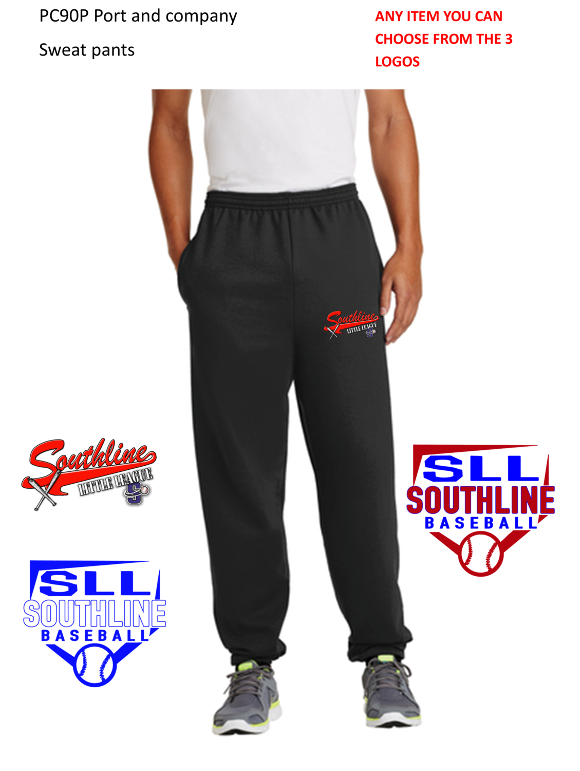 Southline Little League SWEAT PANTS