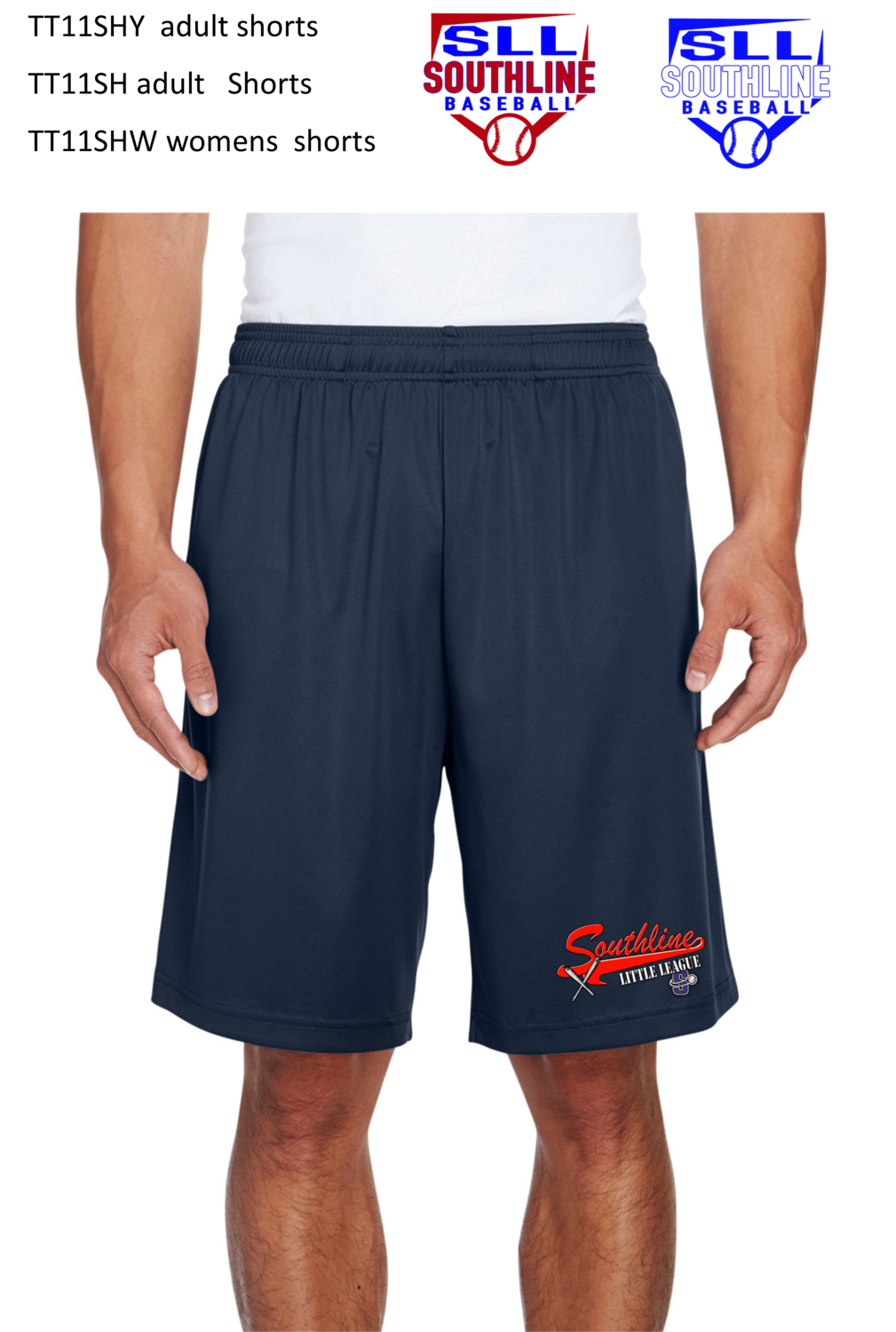 Southline Little League Shorts with POCKETS