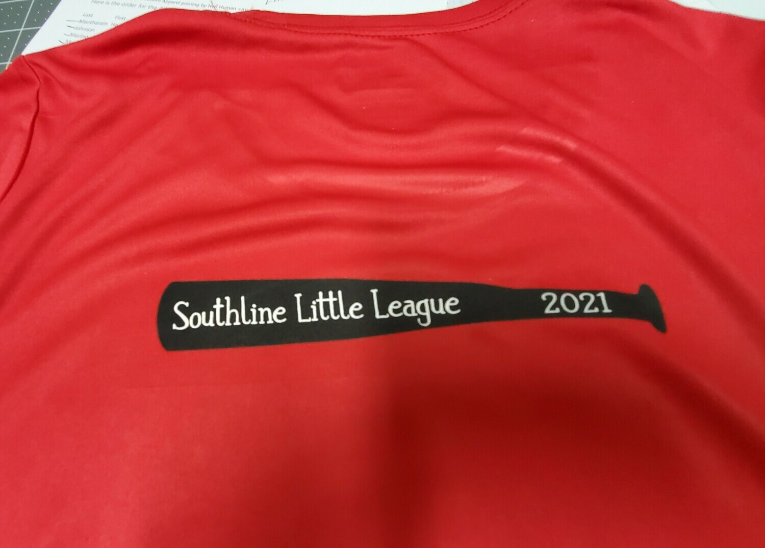 SALE___SOUTHLINE LITTLE LEAGUE  Short Sleeve T shirt