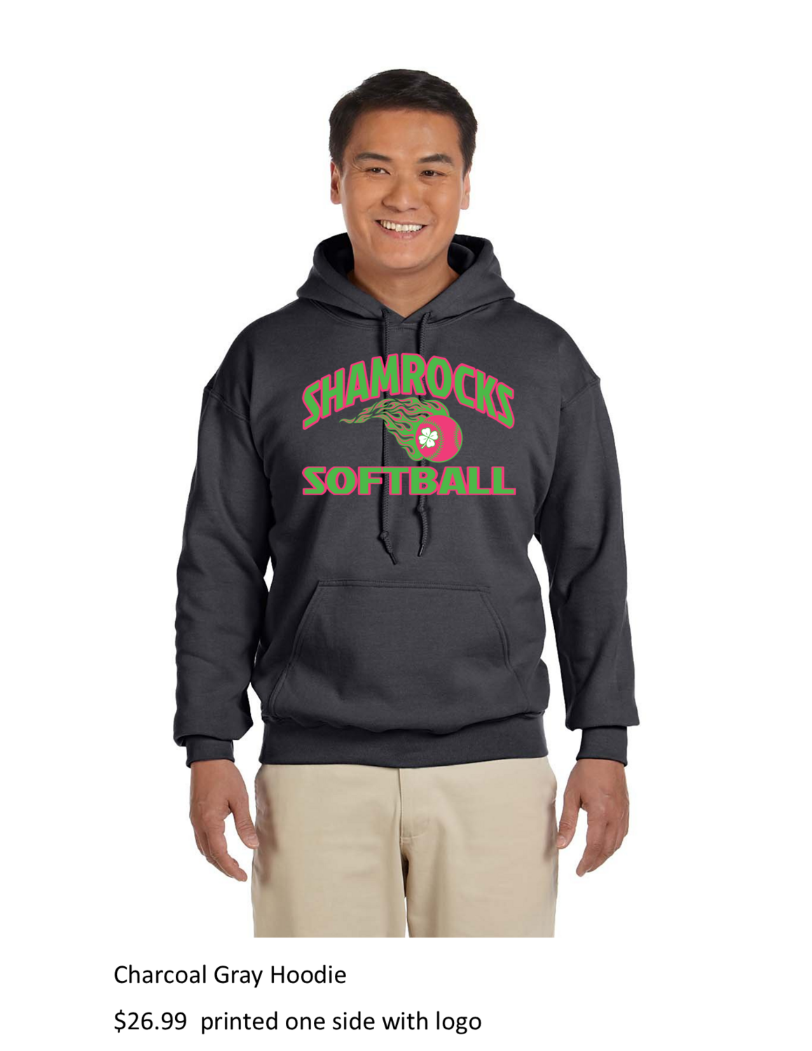 Shamrocks 12U Softball__ HOODIE SWEATSHIRT pc90h