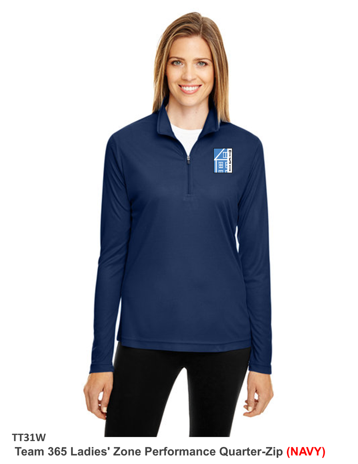 TSI   TT31W Team 365 ladies Zone Performance 1/4 Zip