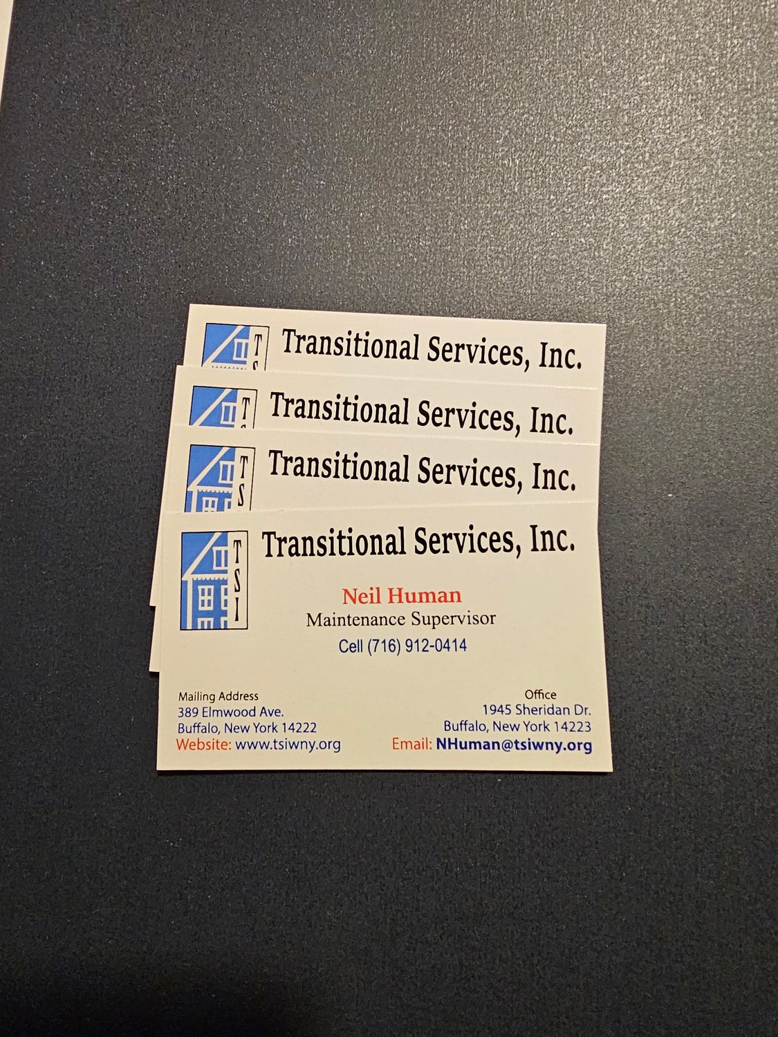 TSI BUSINESS CARDS
