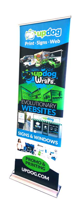 Deluxe DOUBLE-SIDED Retractable Banner