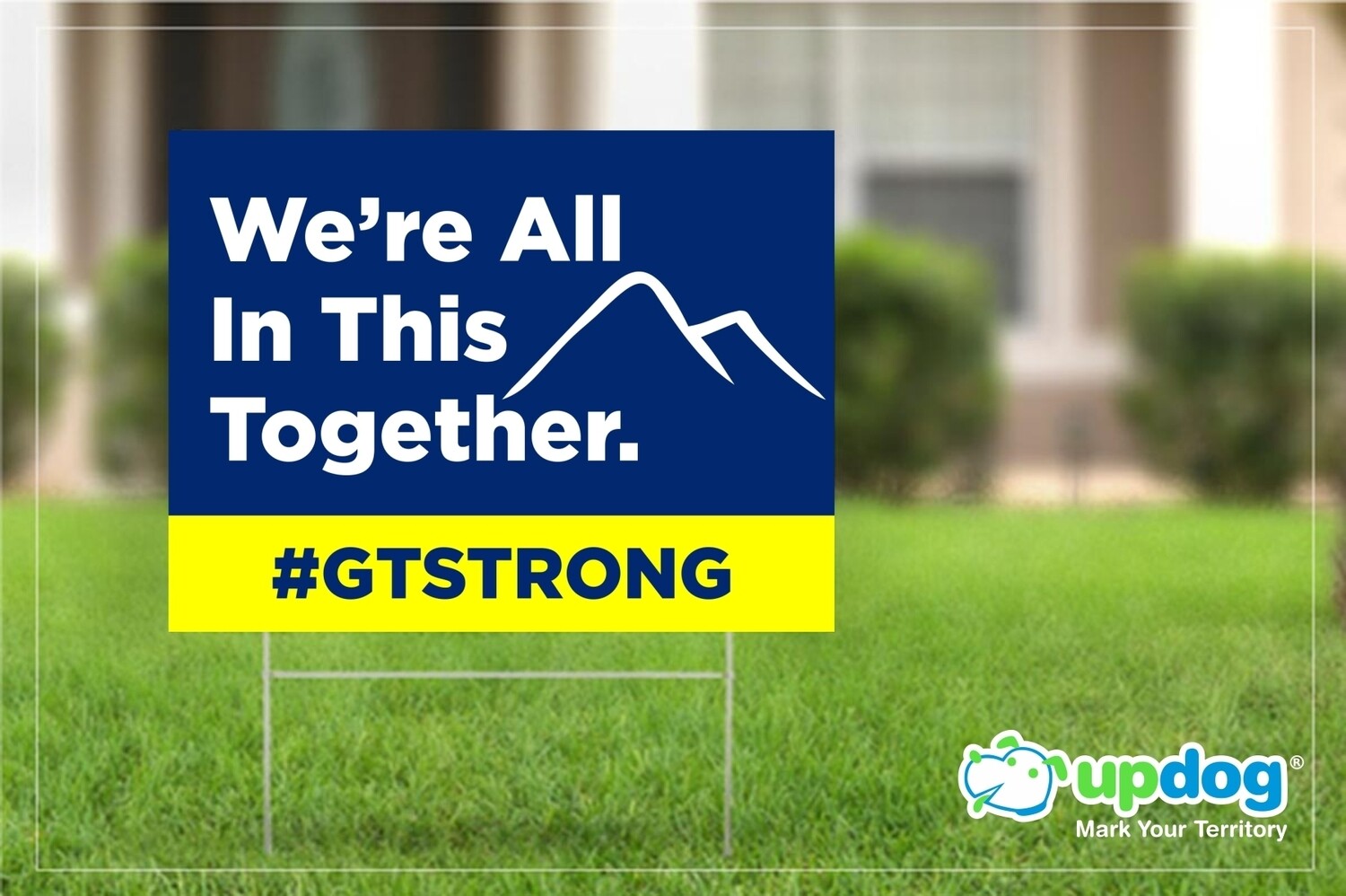 GT Strong Yard Sign