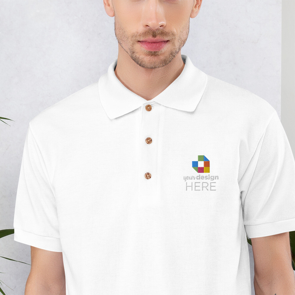 Embroidered Polo Shirt