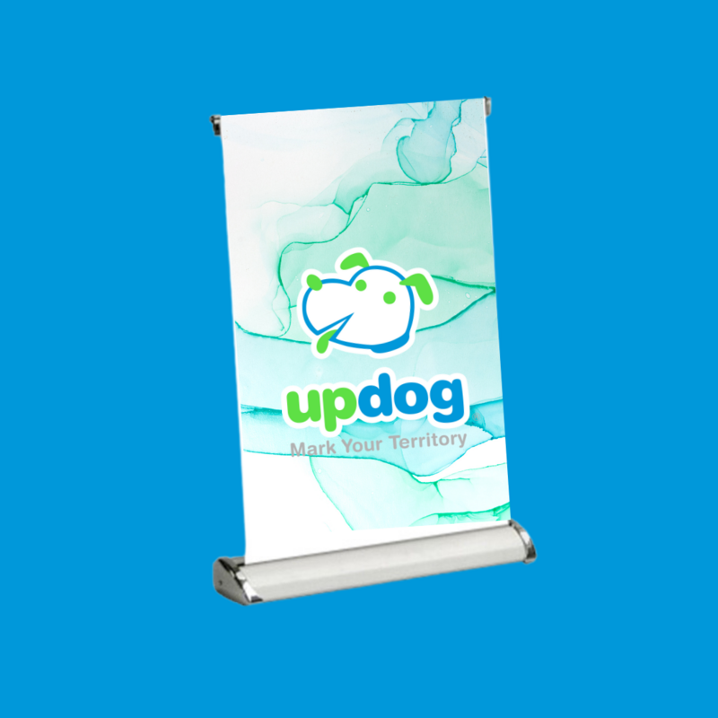 Table Top Banner Stand