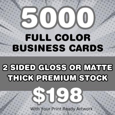 5000 Business Cards