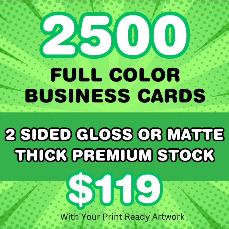 2500 Business Cards