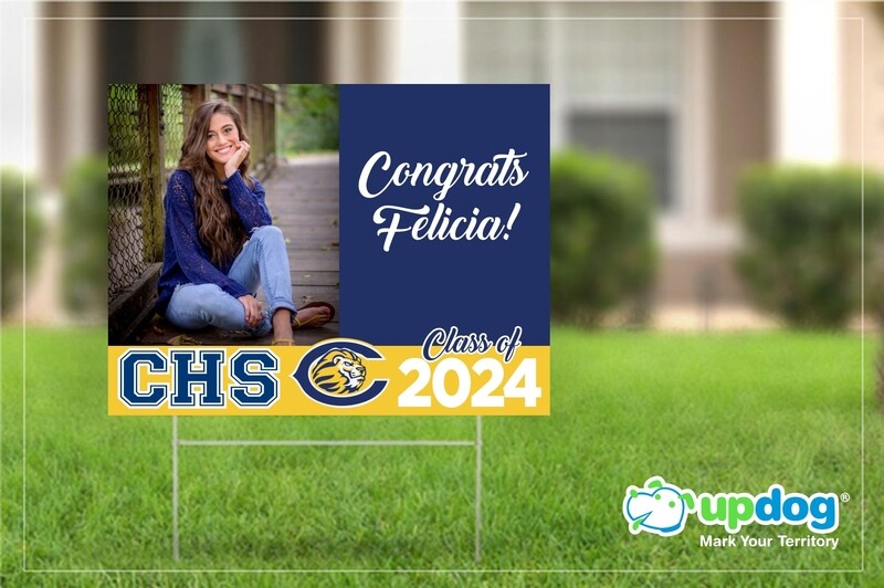 Carter High School Graduation Yard Sign