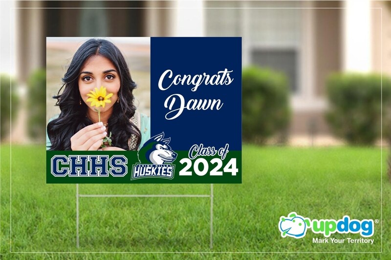 Chino Hills High School Graduation Yard Sign