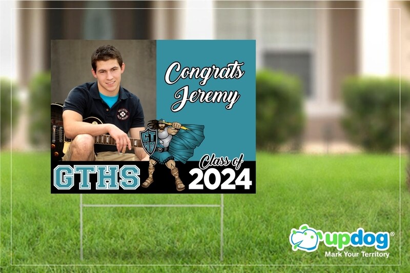 Grand Terrace High School Graduation Yard Sign