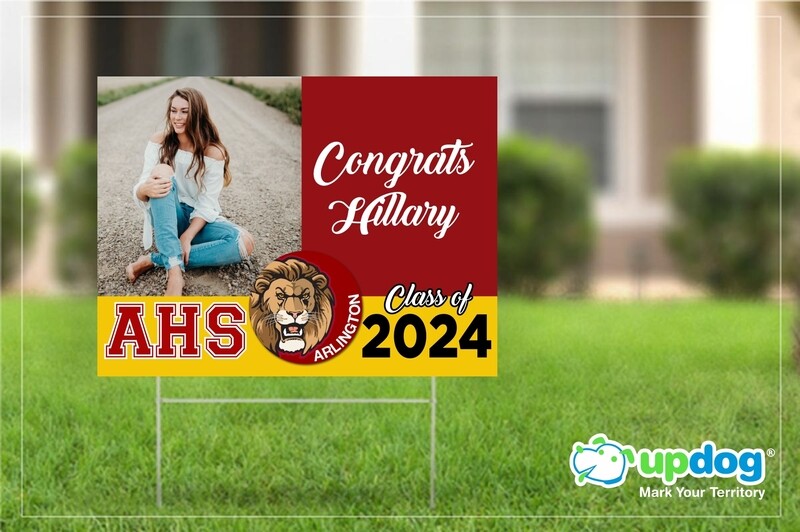 Arlington Graduation Yard Sign