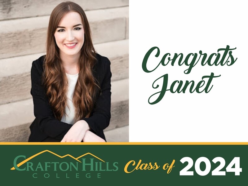 Crafton Hills College Graduation Yard Sign