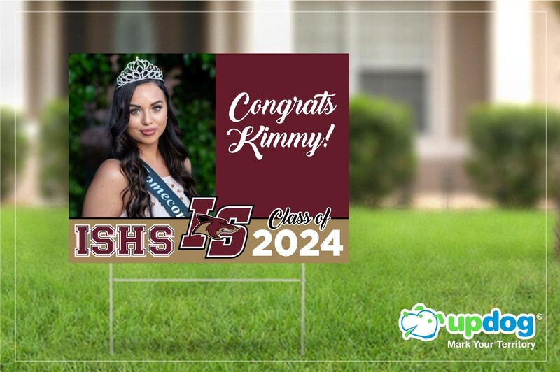 Indian Springs High School Graduation Yard Sign