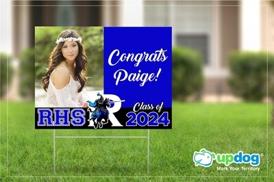 Rialto High Yard Sign