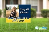 North High School Graduation Yard Sign