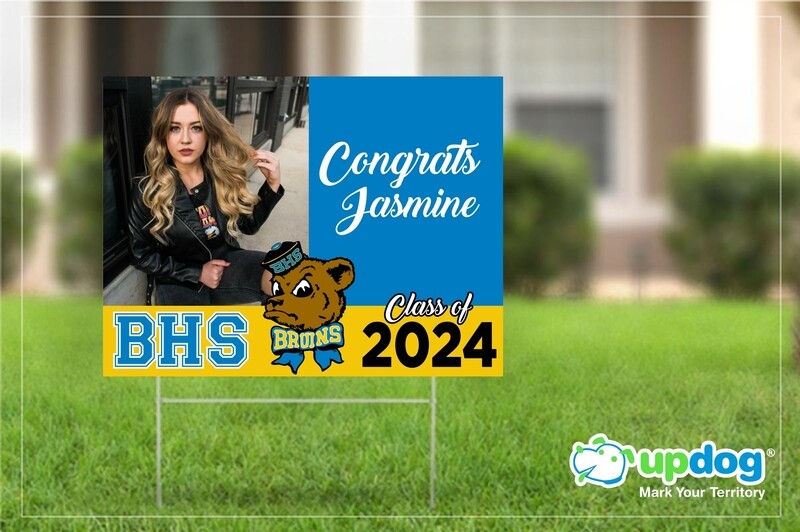 Bloomington Graduation Yard Sign