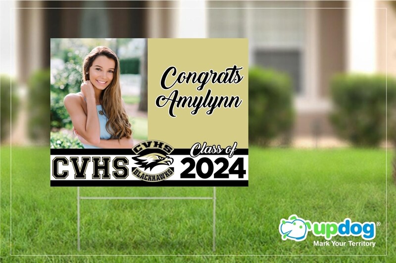 Citrus Valley High School Graduation Yard Sign