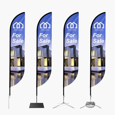 Feather Convex Flags