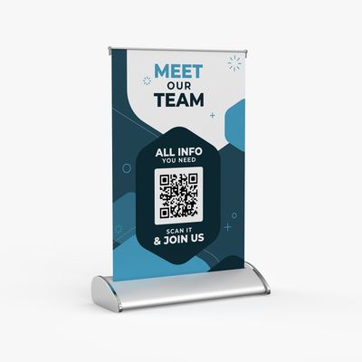 Retractable Table Top Displays