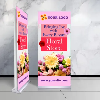 Double Sided Retractable Banner Stands