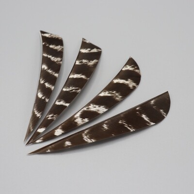 Plumes Dindon Naturelles 4"