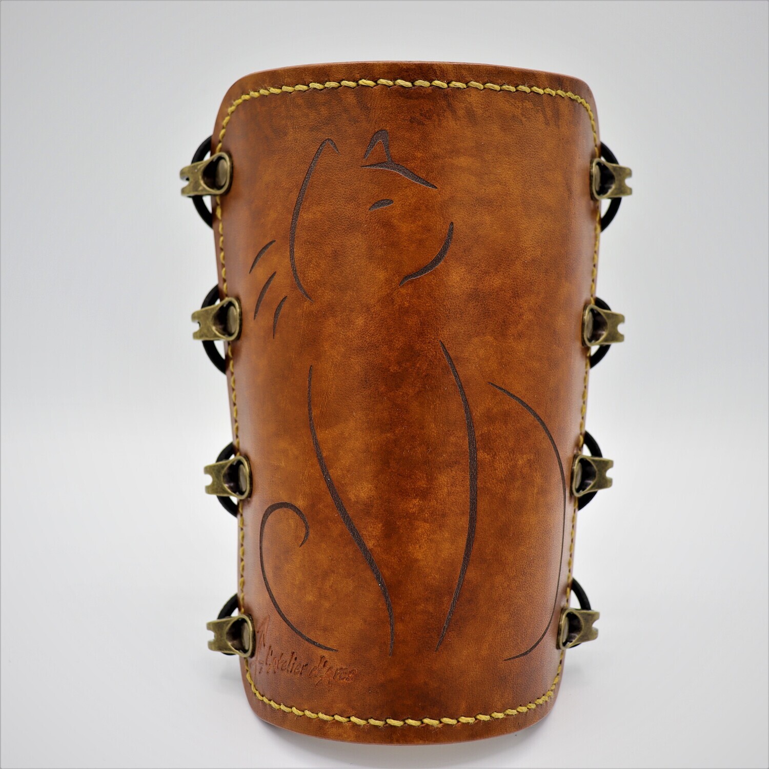 Brassard Motif Chat Stylisé