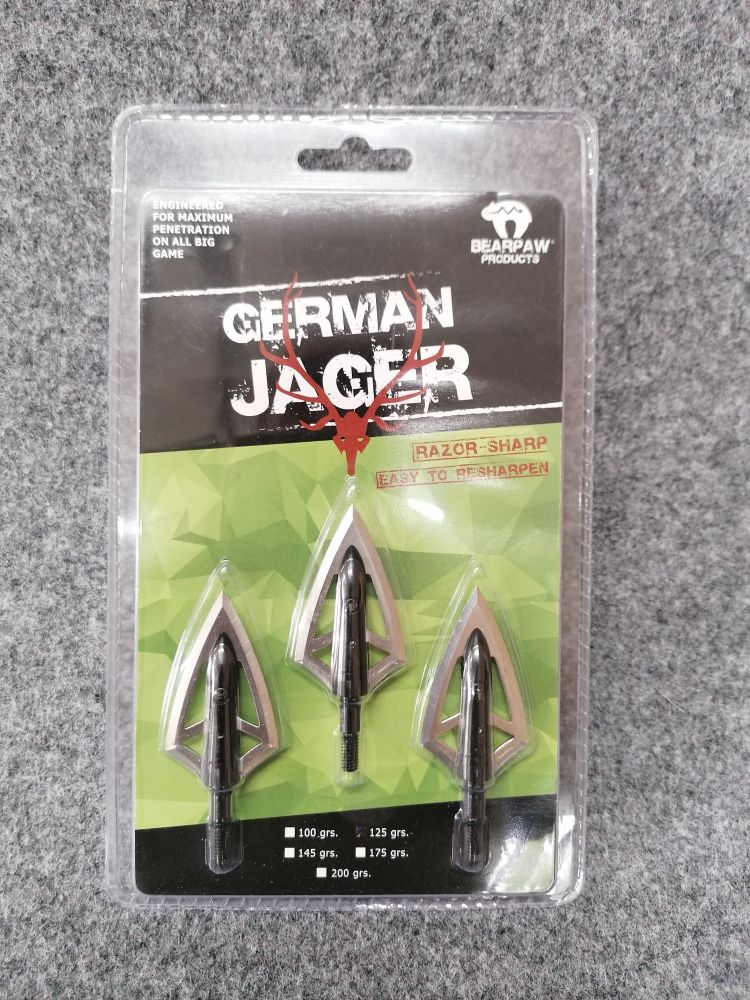 Lame de chasse German Jager, German Jager: 125 grains