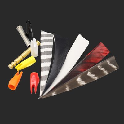 Plumes, Flèches, Fûts & accessoires