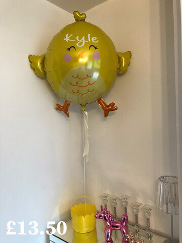 Easter Balloon And Bucket