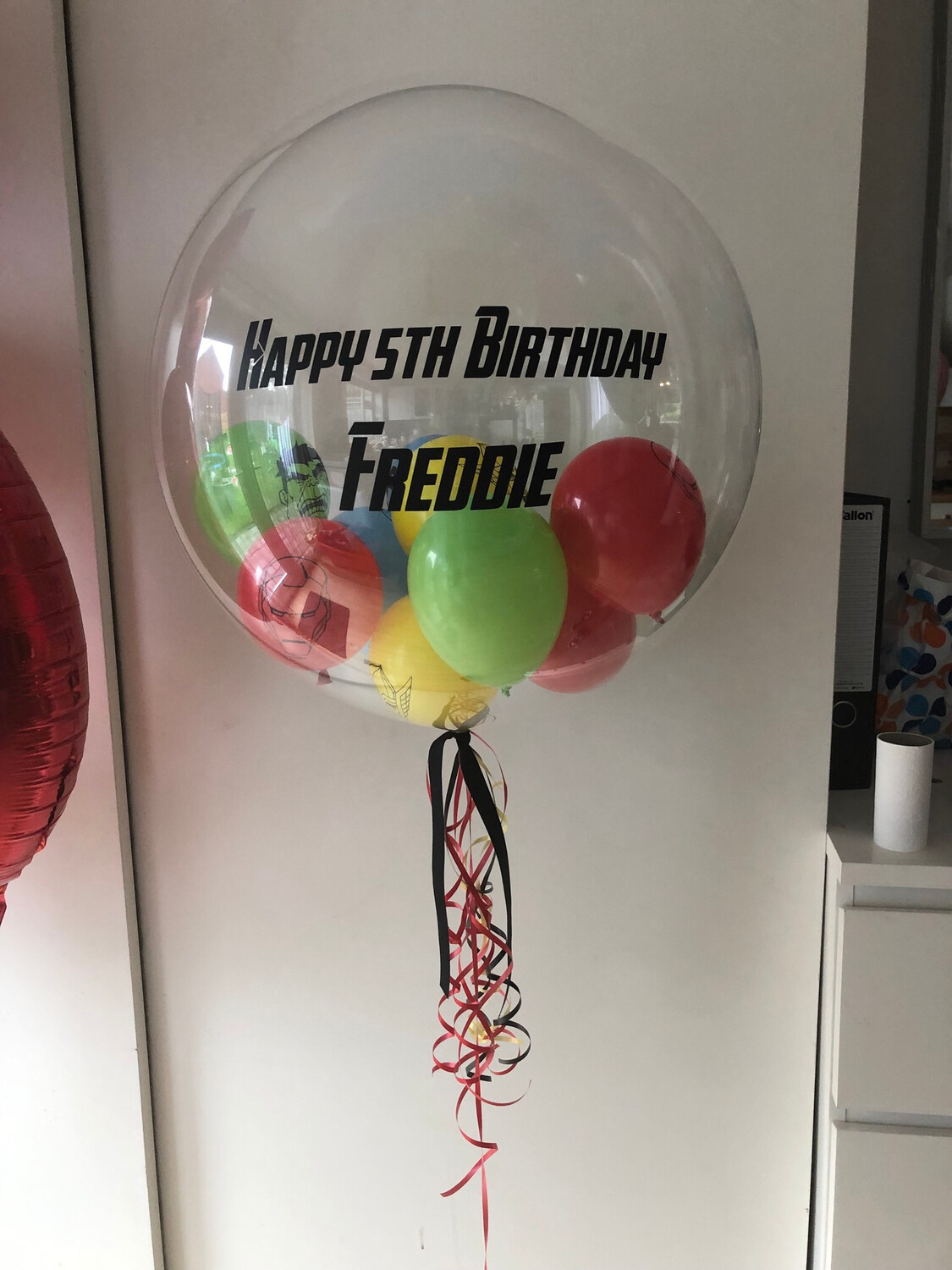 Avengers Themed Bubble Balloon