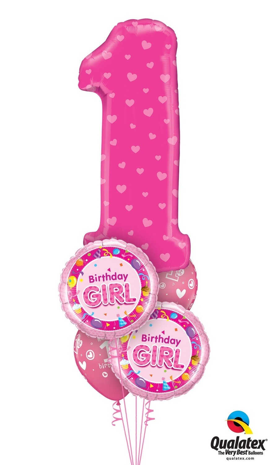 1st Birthday Pink