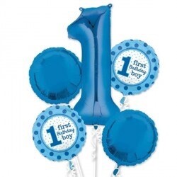 First Birthday Blue