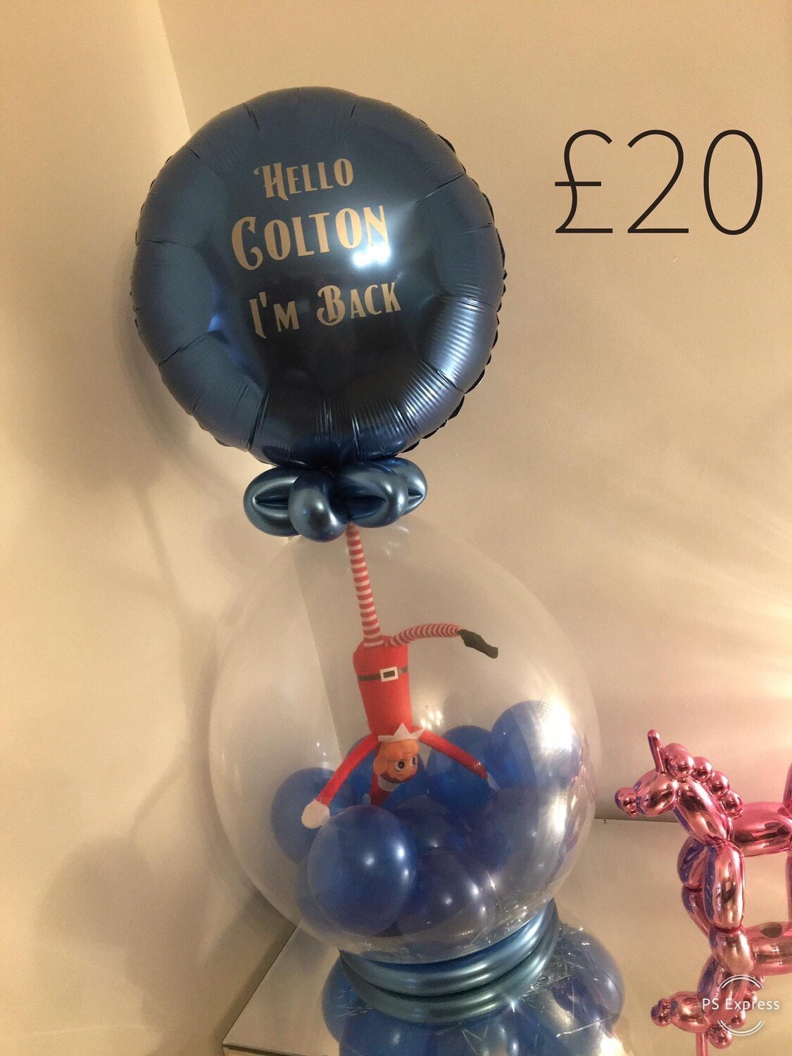 Elf Arrival Balloons