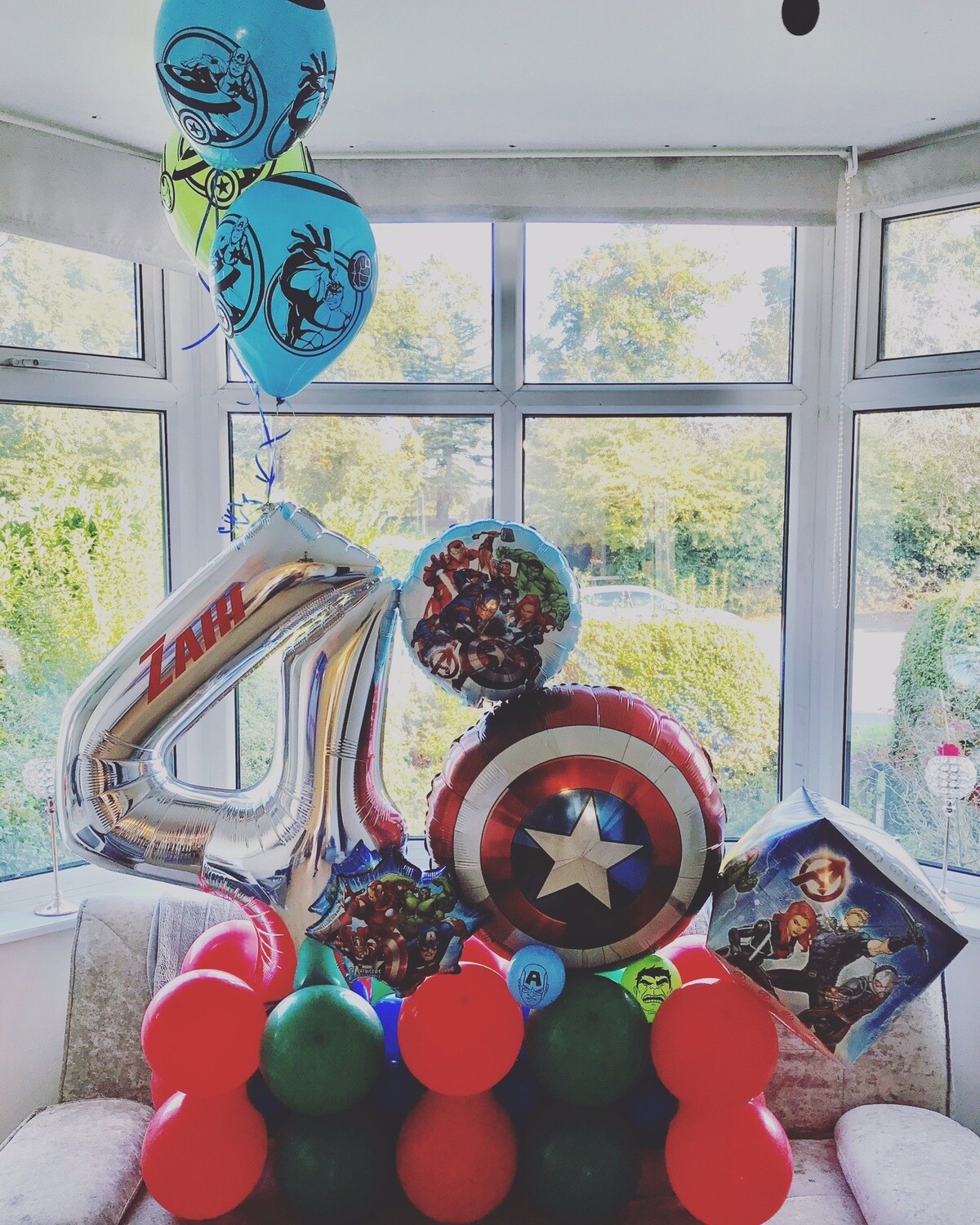 Avengers Marquee Display