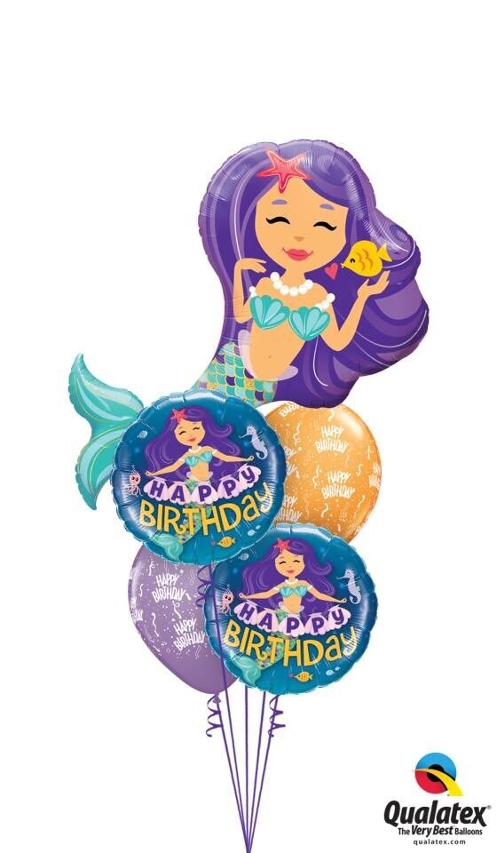 Mermaid Foil Bouquet