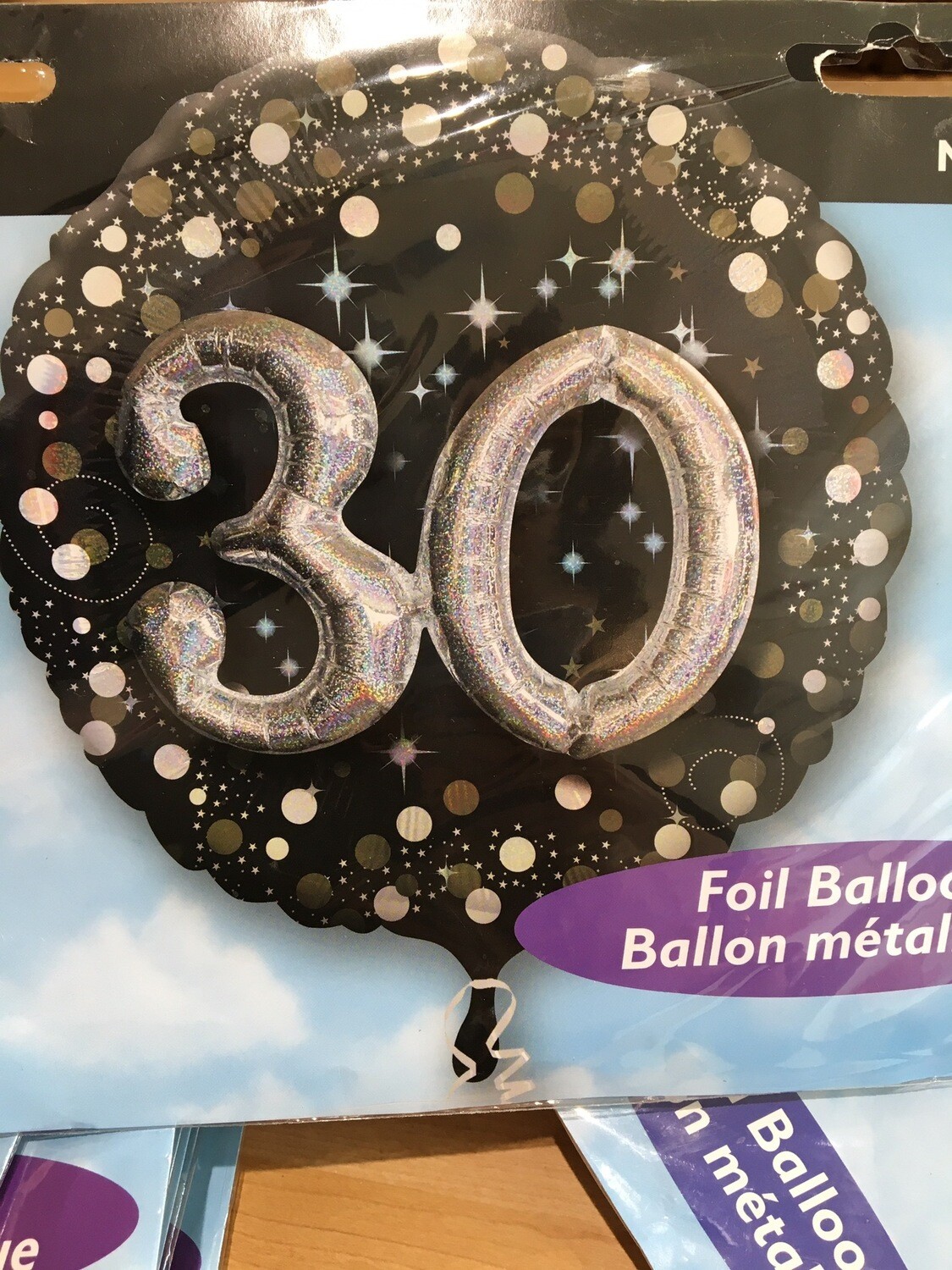 3d 30th Birthday Balloon