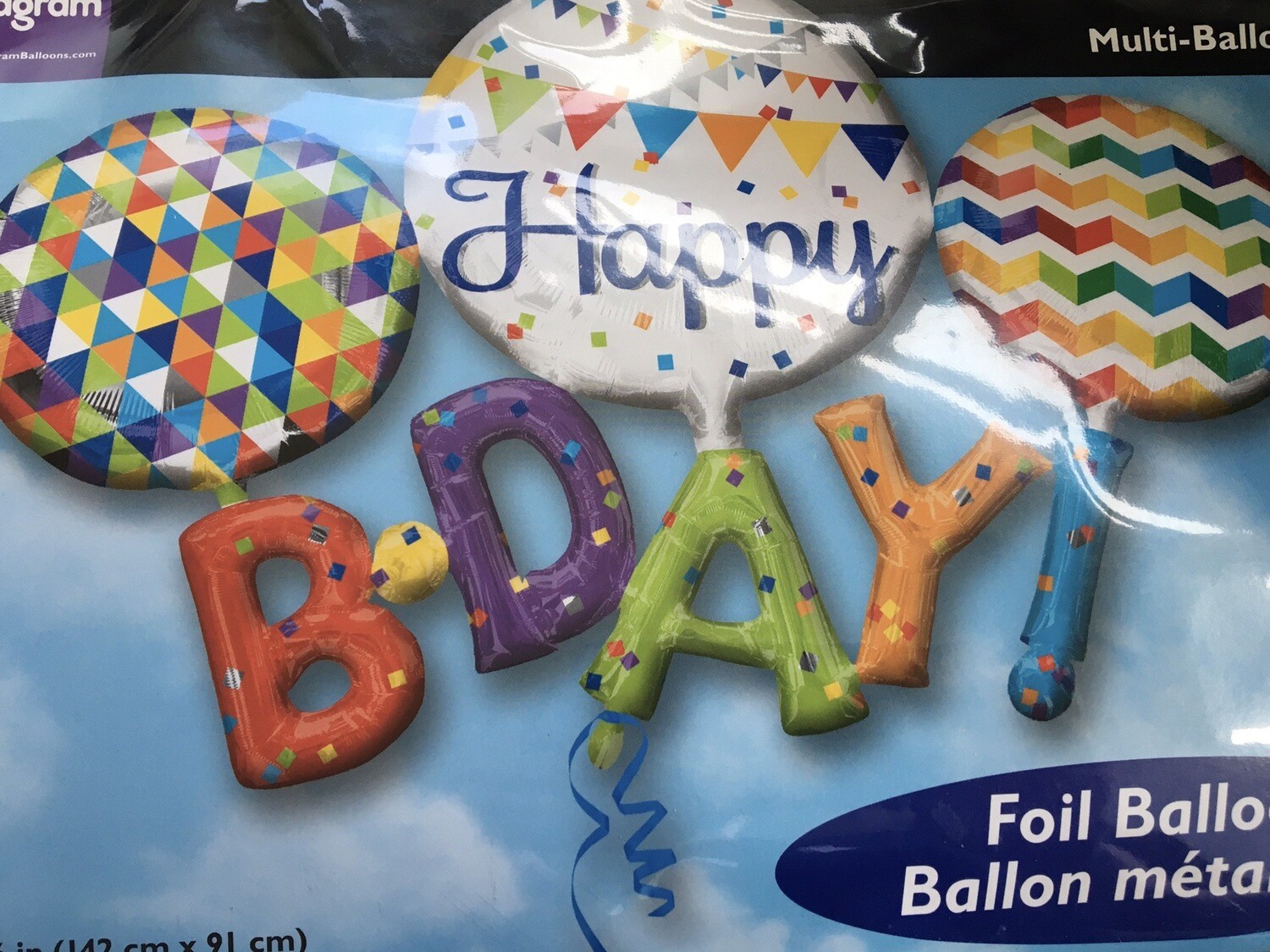 Large 3d Birthday Balloon