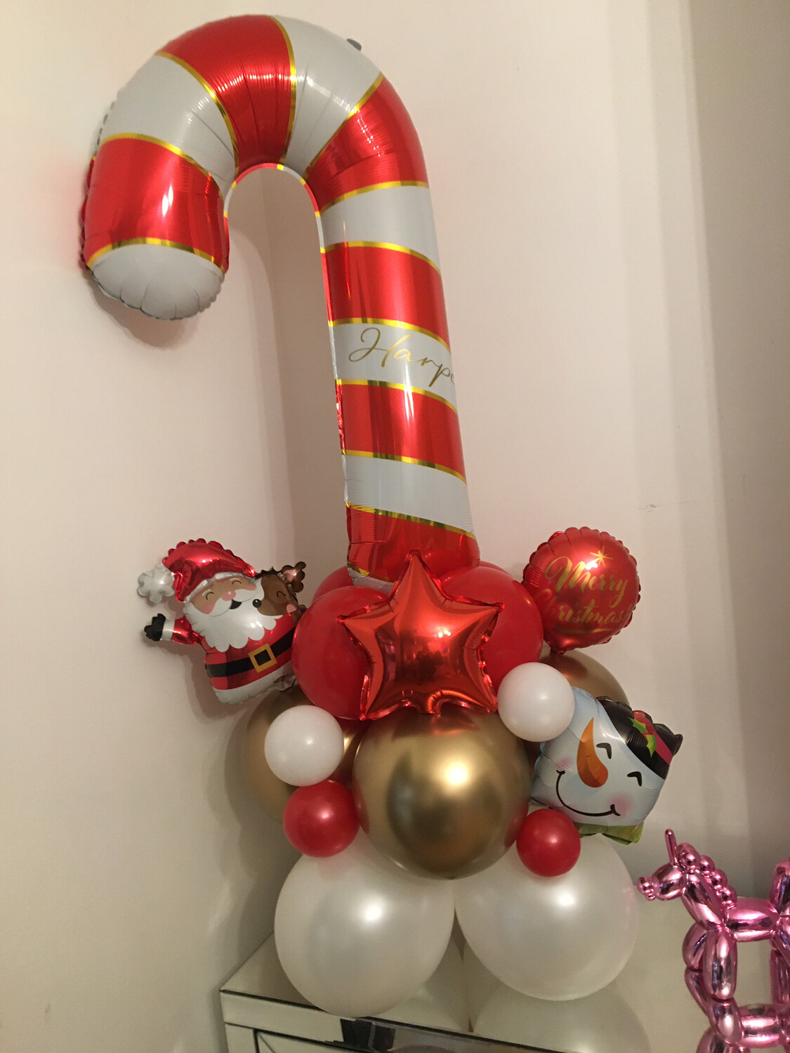 Candy Cane Xmas Display(red)