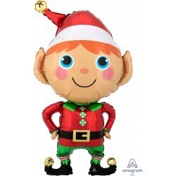 Happy Christmas Elf Supershape