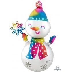 Satin Snowman