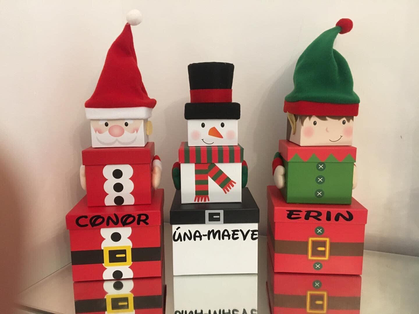 Christmas Stacking Gift Box ELF