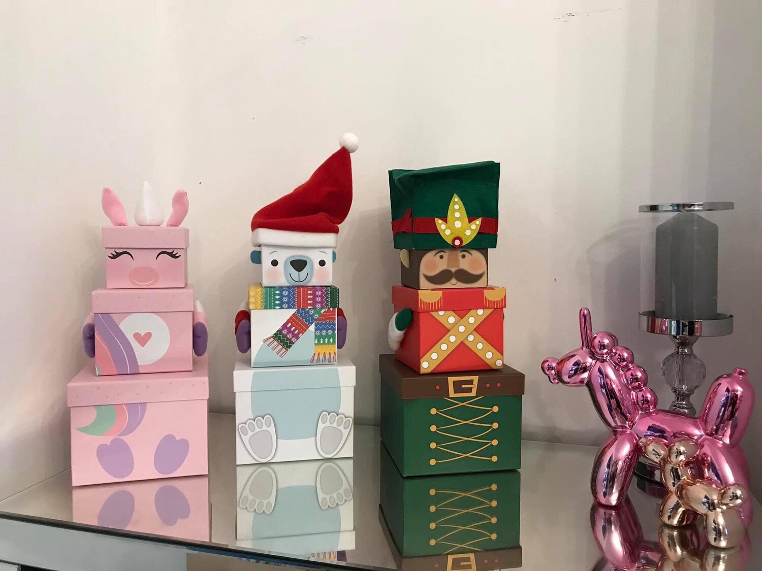 Christmas Stacking Gift Box NUTCRACKER 