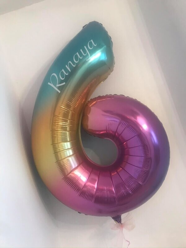 Number Balloons