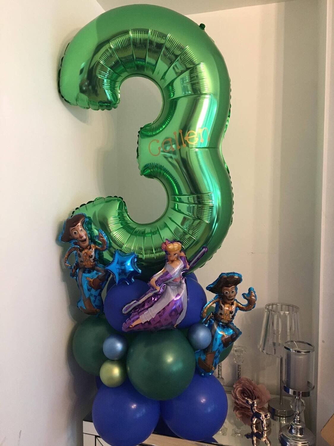 Toy story number tower