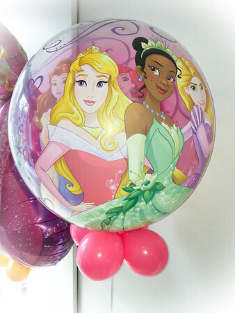Disney Princess bubble balloon