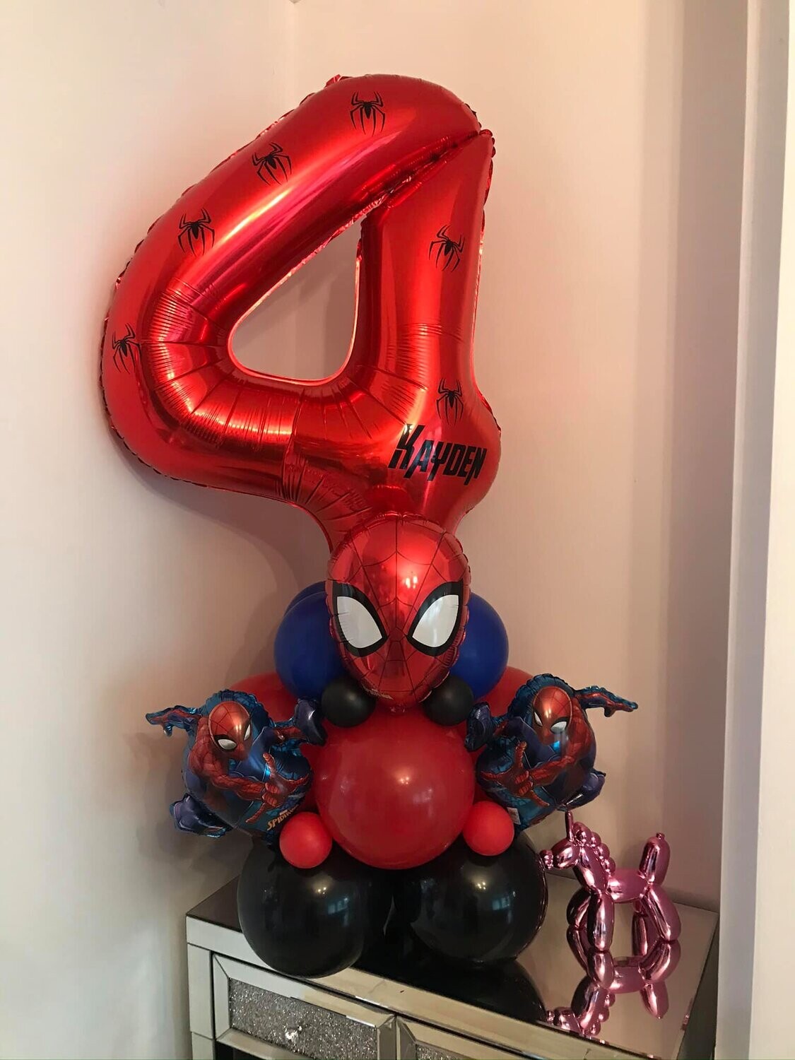 spiderman number tower