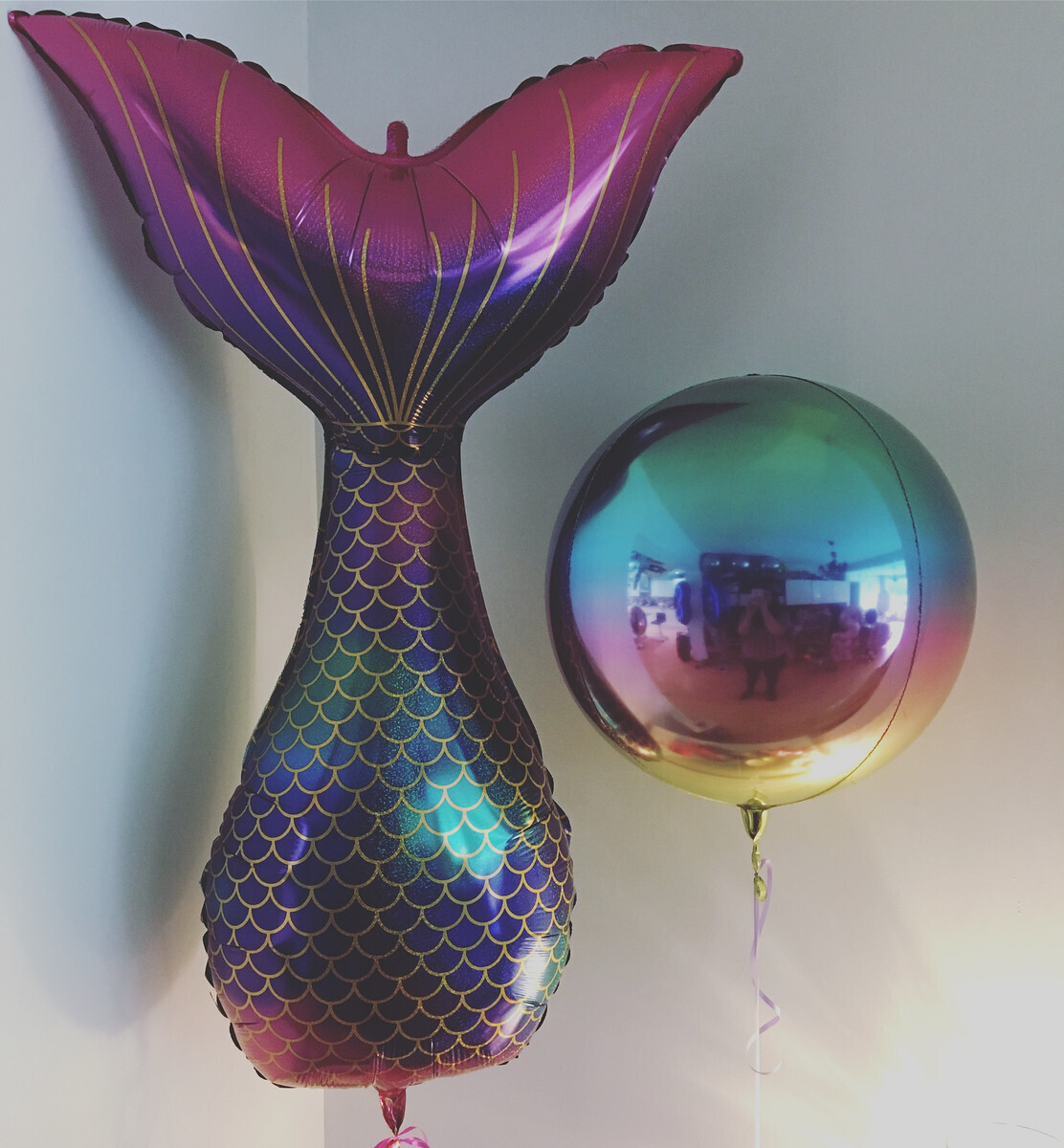 Glittering mermaid Tail &amp; Orbz