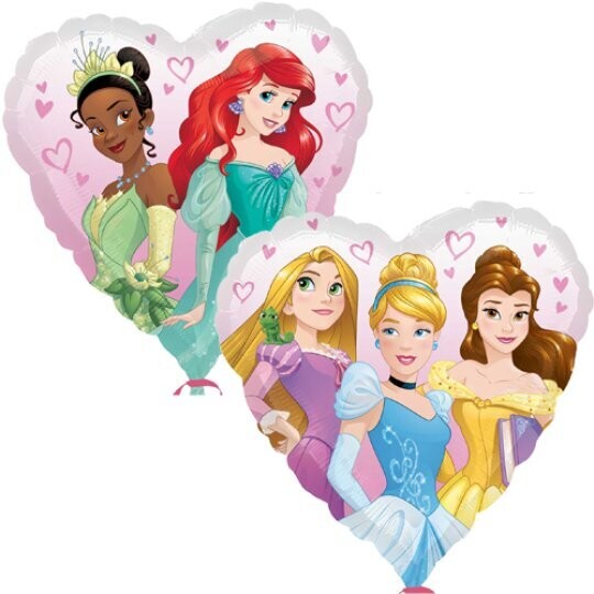 Disney Princess heart balloon